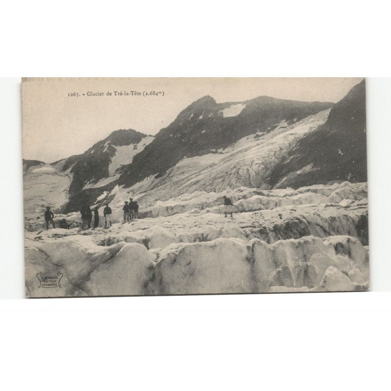MILITAIRE CHASSEURS ALPINS: glacier de tré-la-tête - très bon état