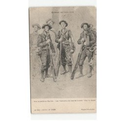 MILITAIRE CHASSEURS ALPINS: eune poignée de brave, les vosgiens aux braves alpins, guerre de 1914-1918 - très bon état