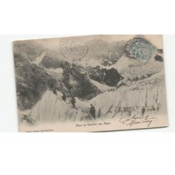MILITAIRE CHASSEURS ALPINS: dans les glaciers des alpes - très bon état