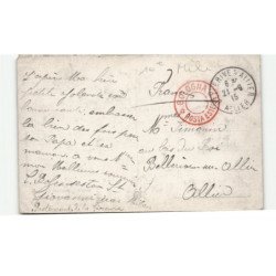 MILITAIRE CHASSEURS ALPINS: illustration - très bon état