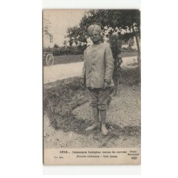 MILITAIRES: Indes, Hindou, Sikh, infanterie indigène tenue de corvée - très bon état