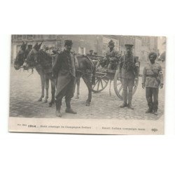 MILITAIRES: Indes, Hindou, Sikh, petit attelage de campagne indien - très bon état