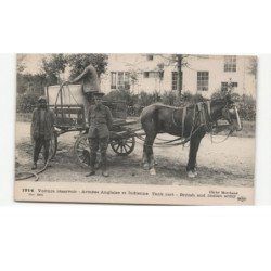 MILITAIRES: Indes, Hindou, Sikh, voiture réservoir armée anglalise et indienne - très bon état