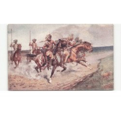 MILITAIRES: Indes, Hindou, Sikh, cavalier - très bon état