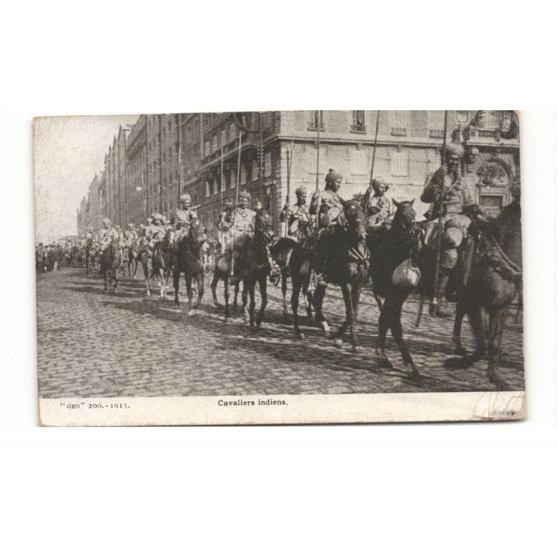 MILITAIRES: Indes, Hindou, Sikh, cavaliers indiens - état