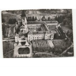 DOURGNE: abbaye sainte-scholastique vue aérienne 10x15 - très bon état