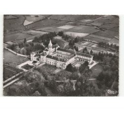 DOURGNE: abbaye de sainte-scholastique vue aérienne 10x15 - très bon état