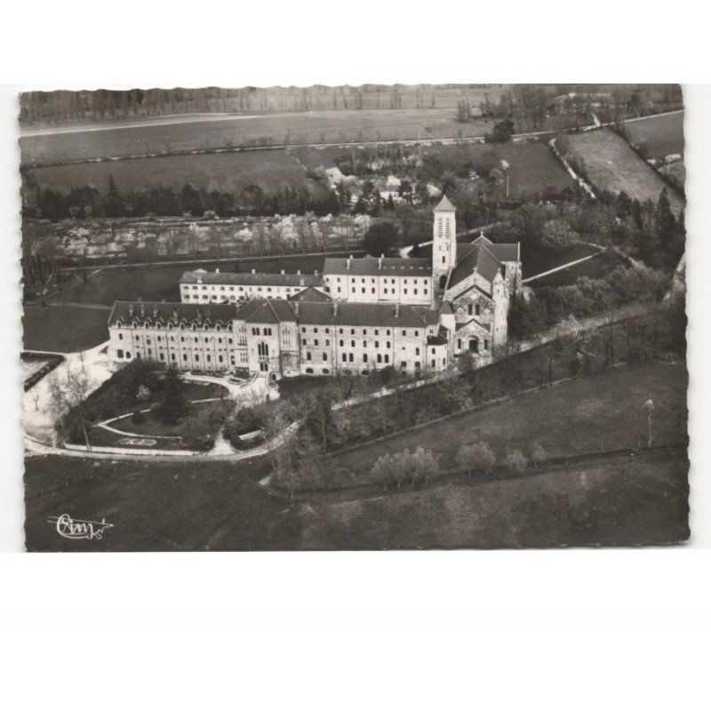 DOURGNE: abbaye d'en-calcat vue aérienne 10x15 - état