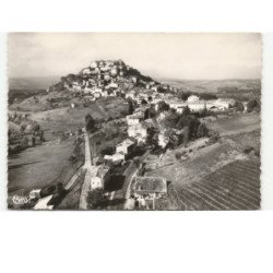 CORDES: vue générale vue aérienne 10x15 - très bon état