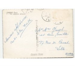 LEMPAUT: vue générale vue aérienne 10x15 - très bon état timbre arraché