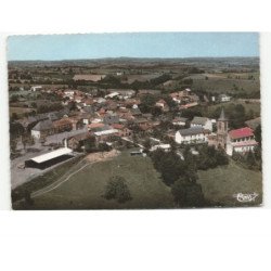 MIRANDOL: vue générale vue aérienne 10x15 - très bon état