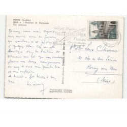 PENNE: basilique de peyragude vue aérienne 10x15 - très bon état