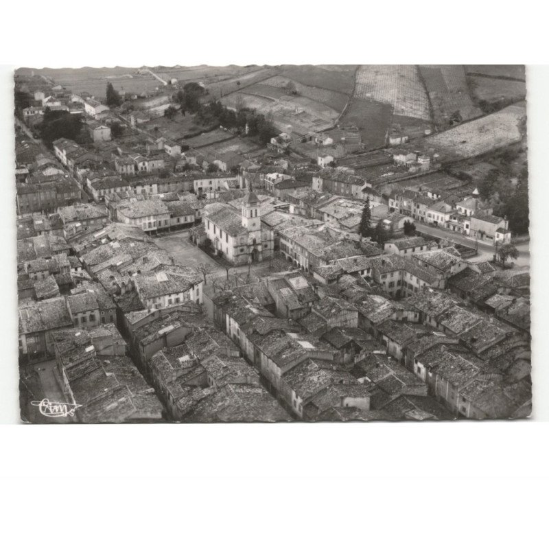 REALMONT: vue générale vue aérienne 10x15 - très bon état