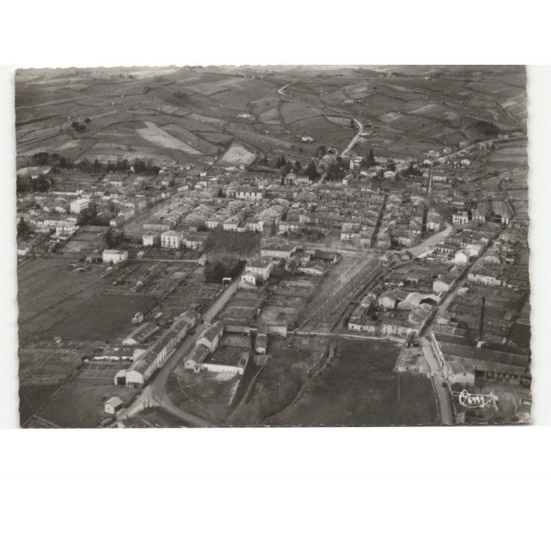 REALMONT: vue panoramique vue aérienne 10x15 - très bon état