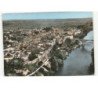 RABASTENS: vue panoramique, les bords du tarn et les remparts vue aérienne 10x15 - très bon état