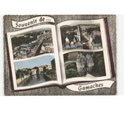GAMACHES: souvenir de... vue aérienne 10x15 - état