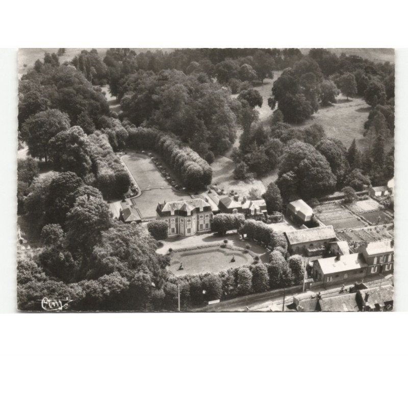 ABBEVILLE: bagatelle vue aérienne 10x15 - très bon état