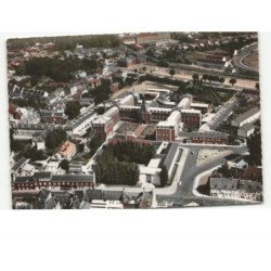 ABBEVILLE: l'hôpital vue aérienne 10x15 - très bon état