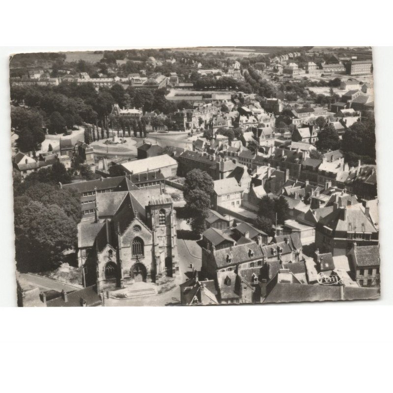 ABBEVILLE: vue aérienne 10x15 - très bon état