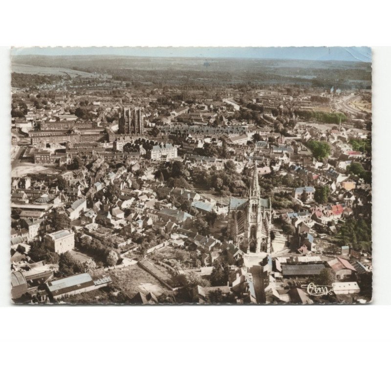 ABBEVILLE: vue aérienne 10x15 - état