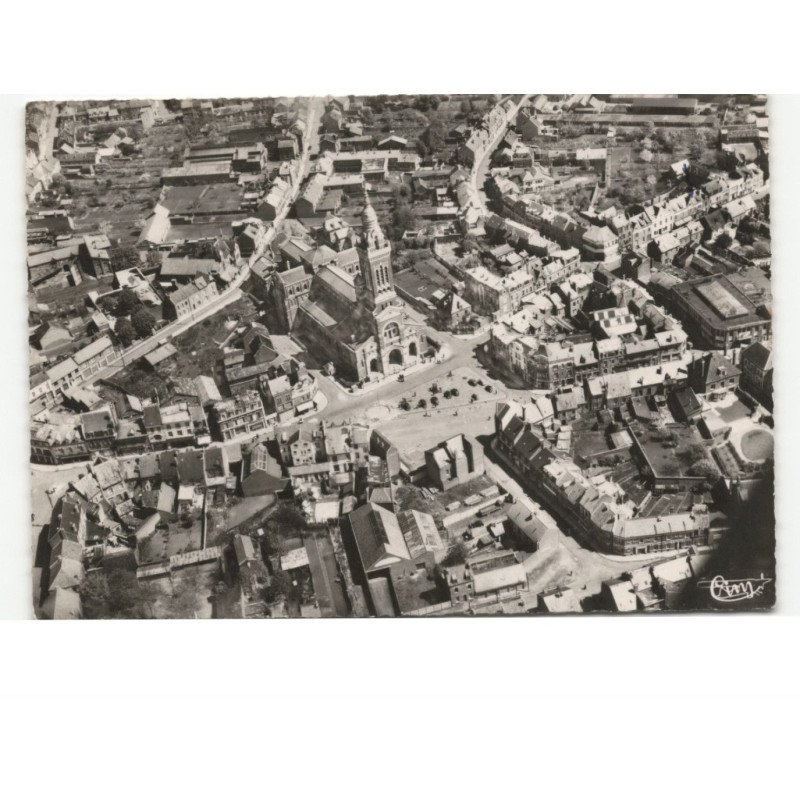 ALBERT: vue générale  vue aérienne 10x15 - très bon état