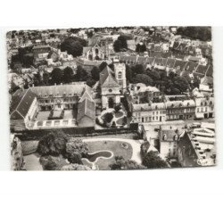 ABBEVILLE: l'institution saint-pierre et sa chapelle pensionnat de jeunes filles vue aérienne 10x15 - très bon état