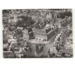 ABBEVILLE: l'hôtel de france vue aérienne 10x15 - très bon état