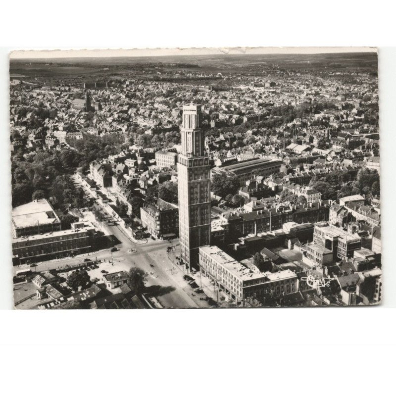 AMIENS: vue aérienne 10x15 - très bon état