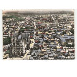 AMIENS: vue générale vue aérienne 10x15 - très bon état