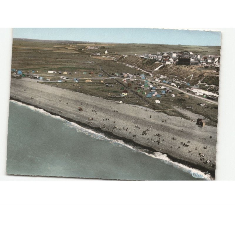 AULT: la plage vue aérienne 10x15 - très bon état
