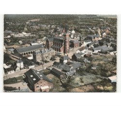 BEAUCAMPS-le-VIEUX: le centre vue aérienne 10x15 - état