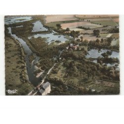 BRAY-sur-SOMME: vue aérienne 10x15 - très bon état