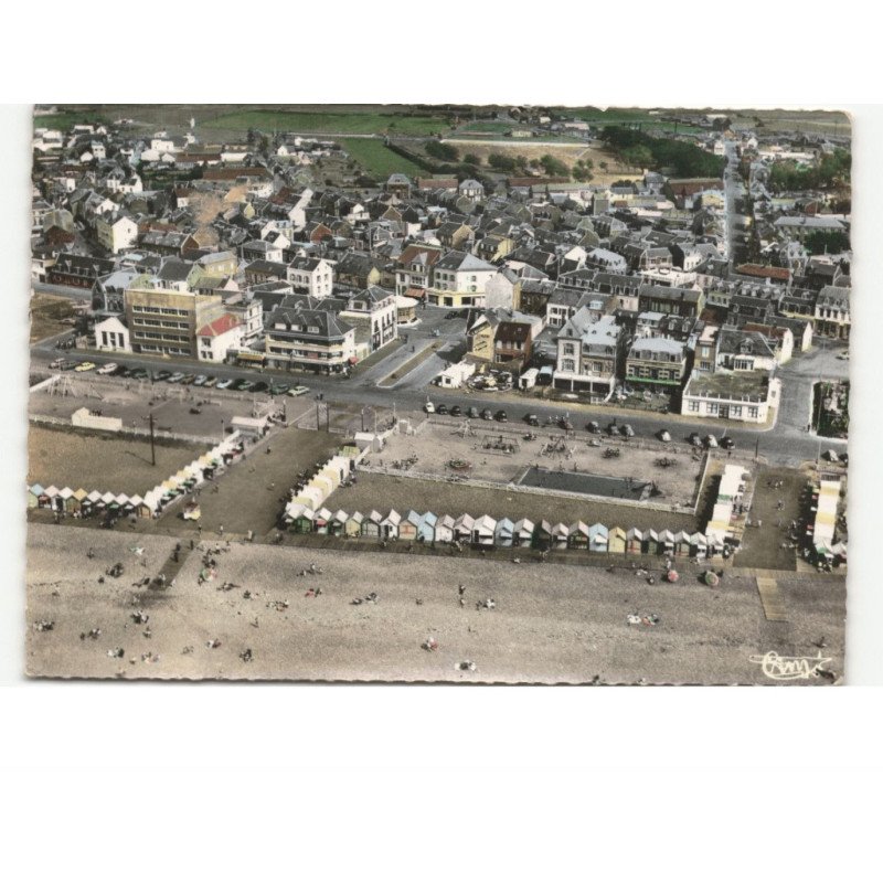 CAYEUX-sur-MER: vue générale vue aérienne 10x15 - très bon état