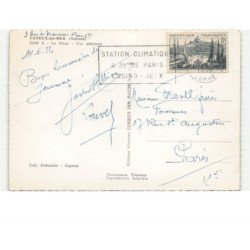 CAYEUX-sur-MER: la plage vue aérienne 10x15 - très bon état