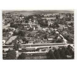 CARTIGNY: vue générale vue aérienne 10x15 - très bon état