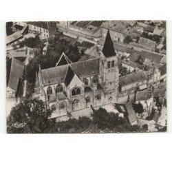CONTY: l'église vue aérienne 10x15 - très bon état