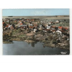 CLERY-sur-SOMME: vue aérienne 10x15 - très bon état