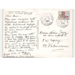CLERY-sur-SOMME: vue aérienne 10x15 - très bon état