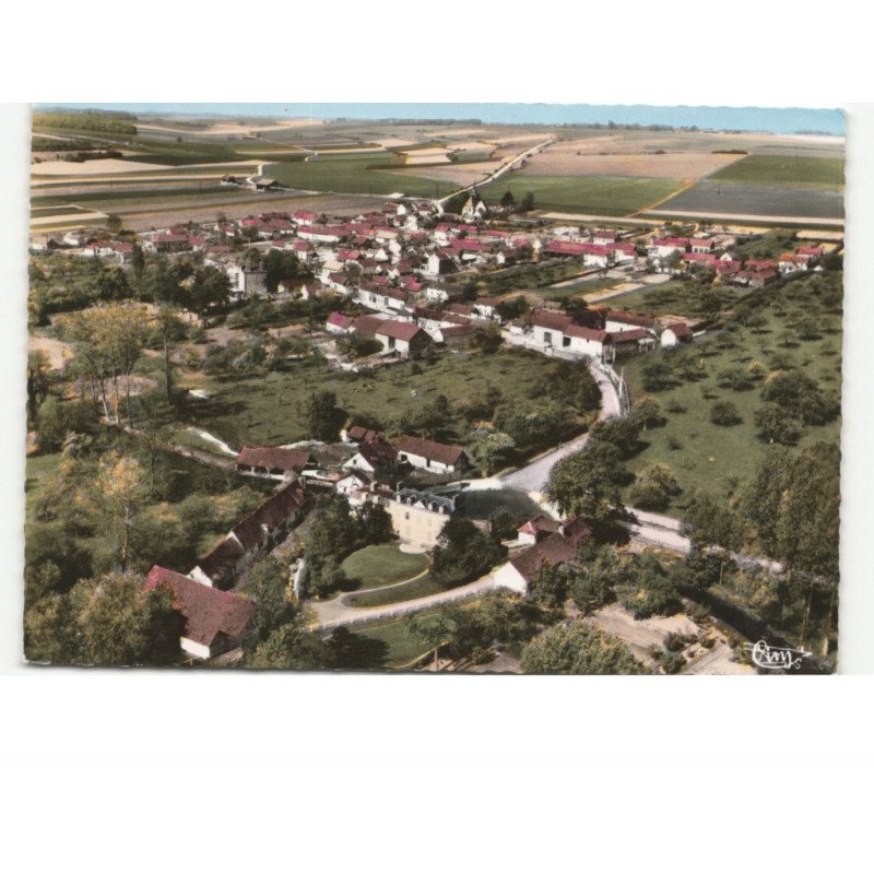 COTTENCHY: vue générale vue aérienne 10x15 - très bon état