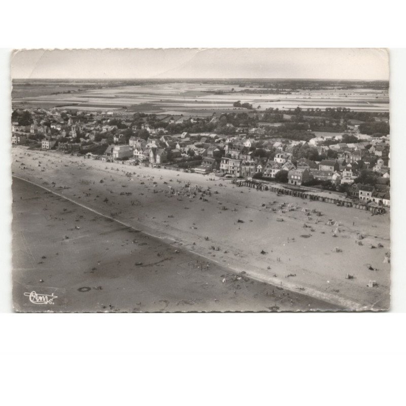 LE CROTOY: la plage vue aérienne 10x15 - état
