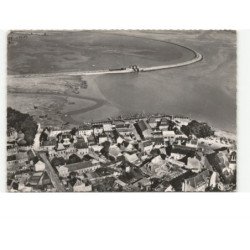 LE CROTOY: le port et le bassin de chasse vue aérienne 10x15 - très bon état
