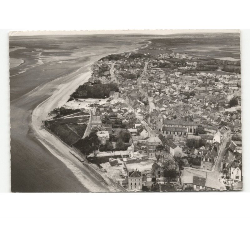 LE CROTOY: vue générale vue aérienne 10x15 - très bon état