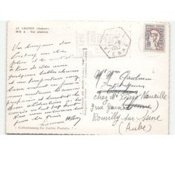 LE CROTOY: vue générale vue aérienne 10x15 - très bon état