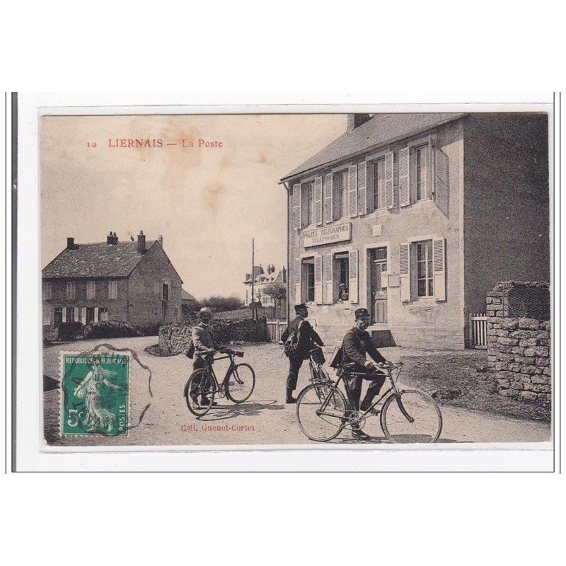 LIERNAIS : la poste - etat