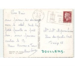 DOULLENS: la citadelle vue aérienne 10x15 - très bon état