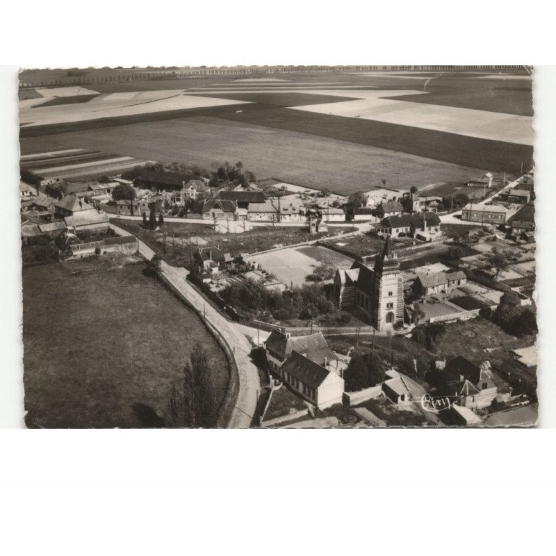 ENNEMAIN: vue aérienne 10x15 - très bon état