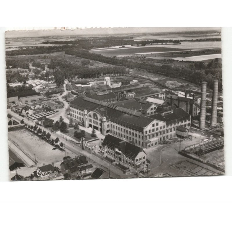 HAM: la sucrerie d'eppeville vue aérienne 10x15 - très bon etat
