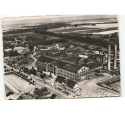 HAM: la sucrerie d'eppeville vue aérienne 10x15 - etat