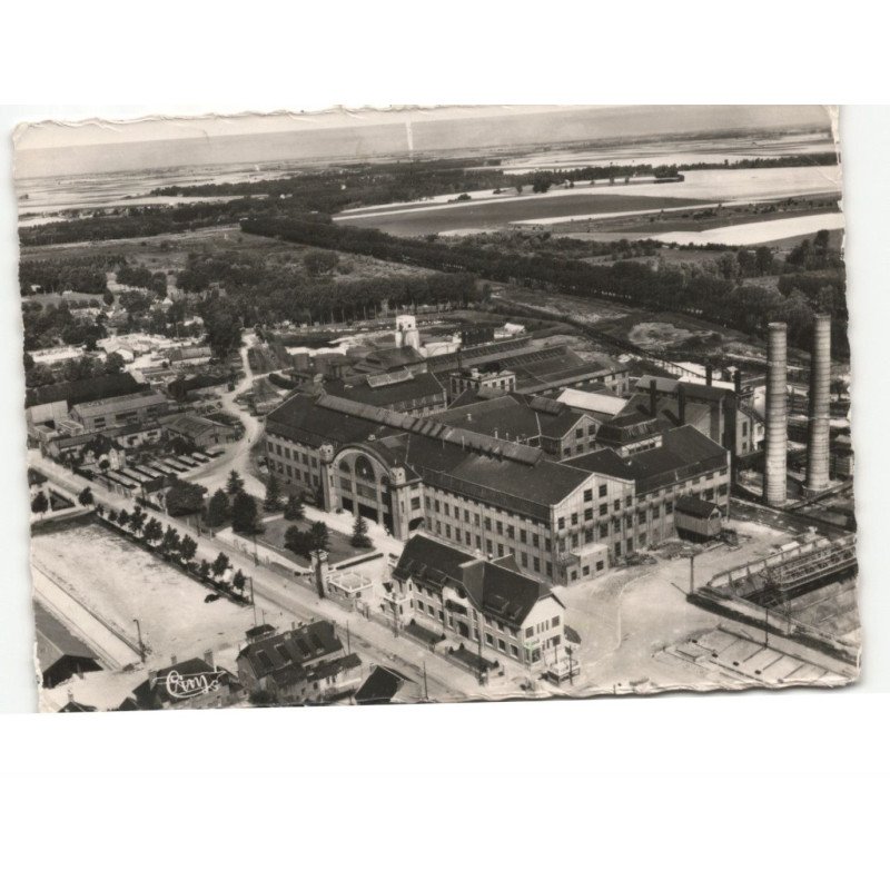 HAM: la sucrerie d'eppeville vue aérienne 10x15 - etat