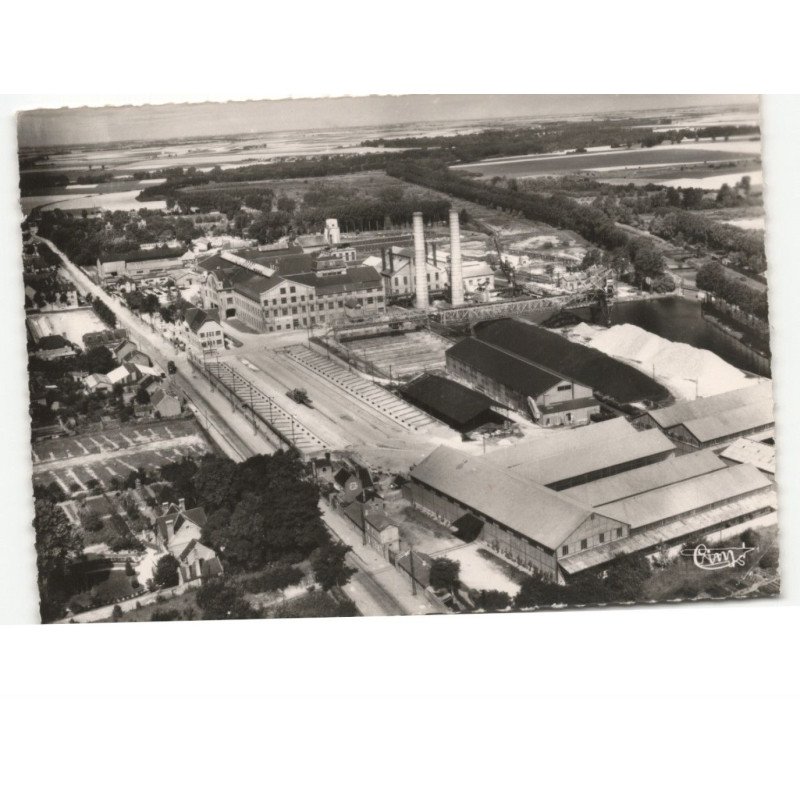 HAM: la sucrerie d'eppeville vue aérienne 10x15 - très bon etat